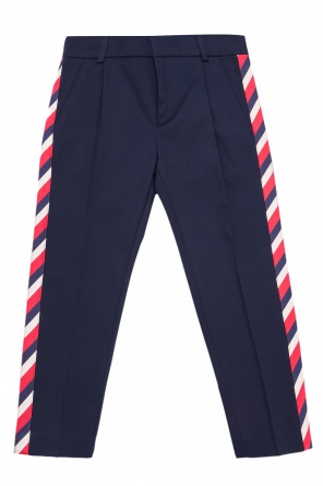 Trousers with a crease and stripes, zdjęcie 1 Trousers with a crease and stripes od Gucci Kids